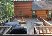 S'more Waggin' Cabin | 3BR Pet-Friendly Cabin Rental | North Georgia Mountains | Fire Pit