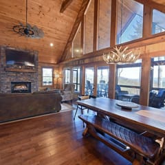 Mountain Oasis | 3BR Pet-Friendly Cabin Rental | Blue Ridge GA | Mountain Views & Hot Tub