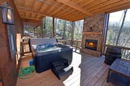 Stoneman Lodge | 4BR Luxury Cabin Rental | Blue Ridge GA | Hot Tub & Mountain Views