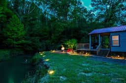 Caney Creek Cabin -Luxury Creekfront Tiny Cabin - Hot Tub -Dog Friendly - Image 2