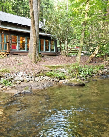 Riverfront and creekfront locations