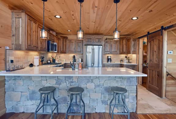 Stoneman Lodge | 4BR Luxury Cabin Rental | Blue Ridge GA | Hot Tub & Mountain Views
